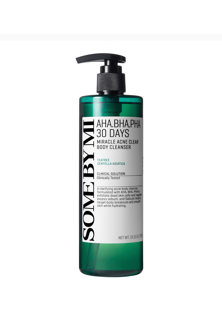 SOME BY MI AHA BHA PHA 30 Days Miracle Acne Clear Body Cleanser 400g - Life Pharmacy St Lukes