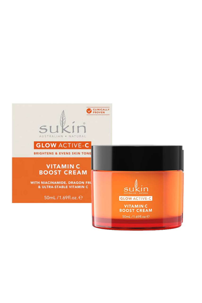 SUKIN Glow Active Vitamin C Boost Cream 50ml - Life Pharmacy St Lukes