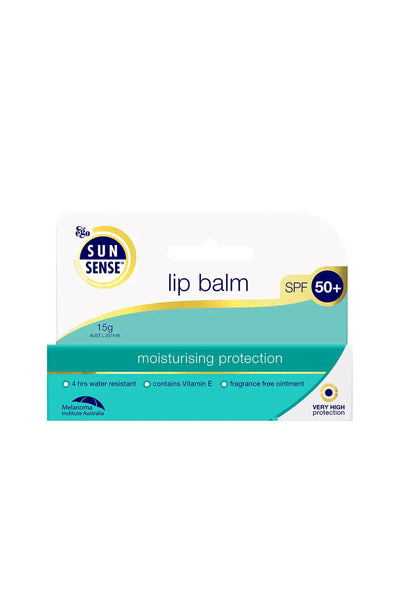 EGO Sunsense Moisturiser Lip Balm SPF50+ 15g - Life Pharmacy St Lukes