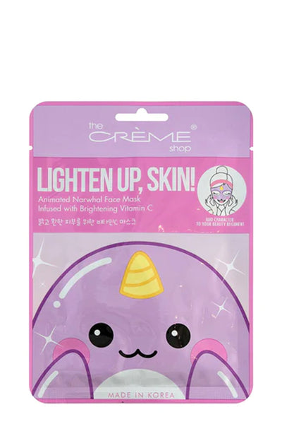 THE CREME SHOP  Face Mask Lighten Up Narwhal 25g - Life Pharmacy St Lukes