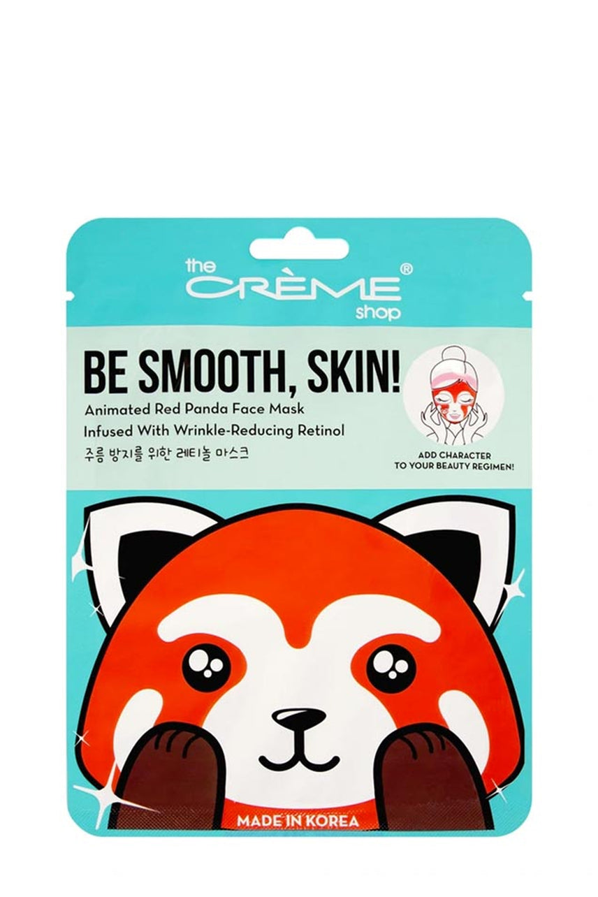 THE CREME SHOP Sheet Mask Be Smooth Red Panda - Life Pharmacy St Lukes