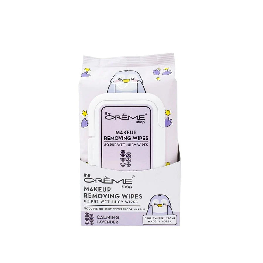 THE CREME SHOP Makeup Removing Wipes Penguin 60pk