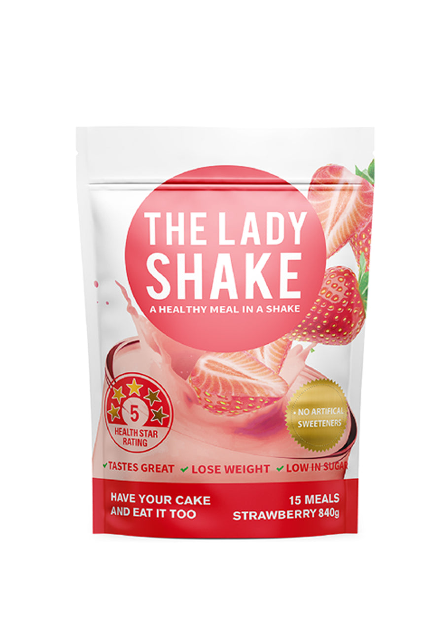 THE LADY SHAKE Strawberry 840g - Life Pharmacy St Lukes