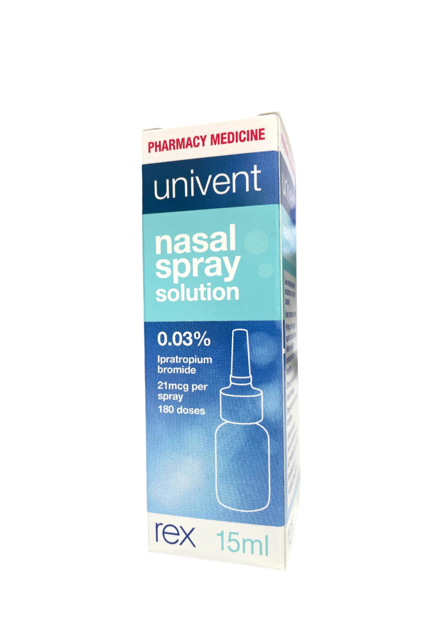 UNIVENT Nasal Spray 15ml - Life Pharmacy St Lukes