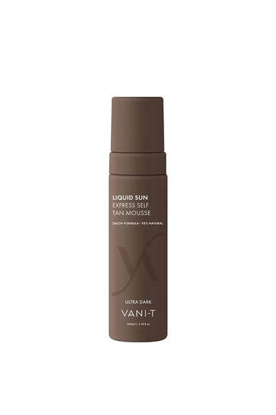 VANI-T Liquid Sun Express Self Tan Mousse 200ml - Ultra Dark - Life Pharmacy St Lukes