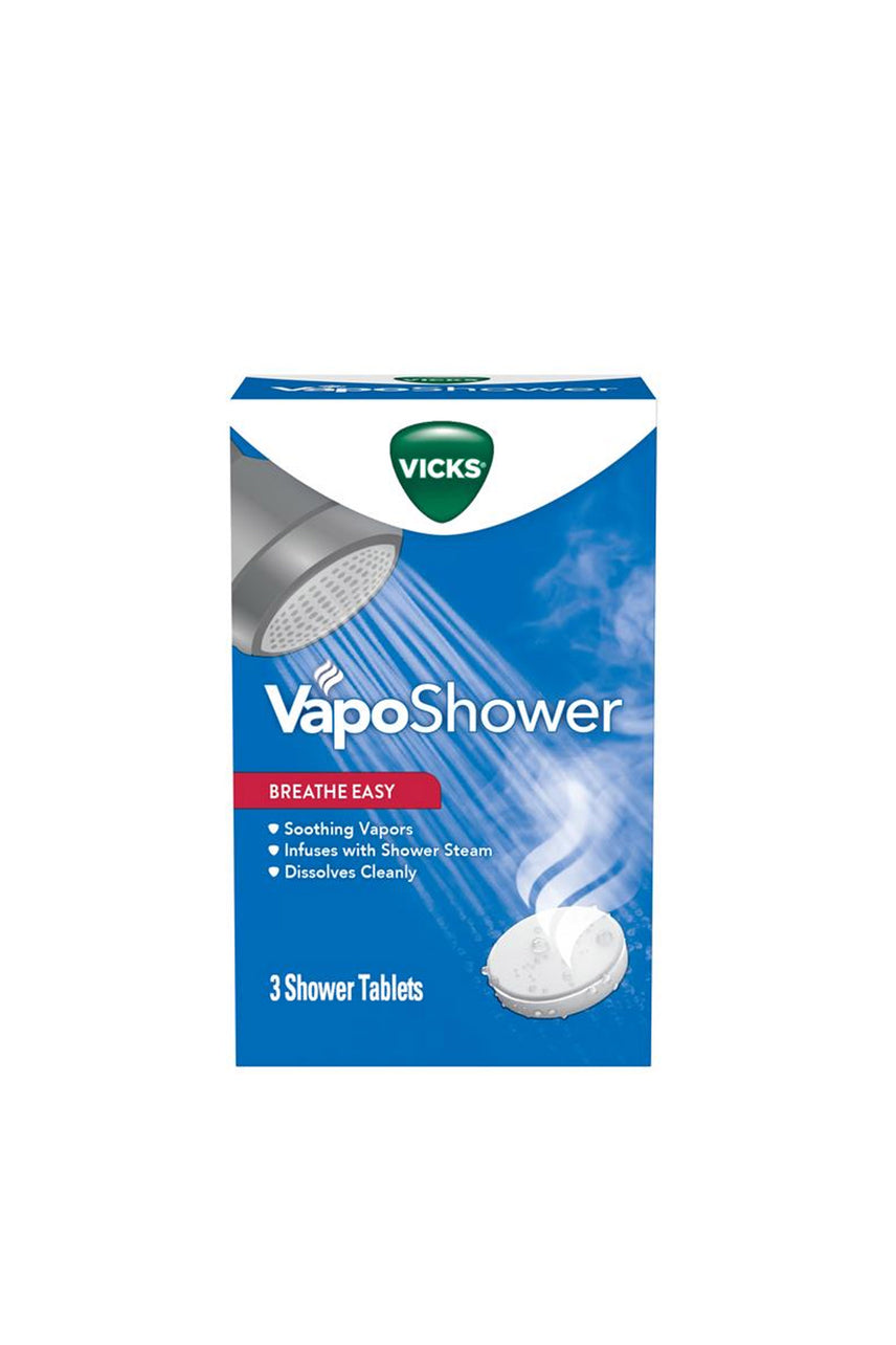 VICKS Vaposhower 3 Pack Tablets - Life Pharmacy St Lukes