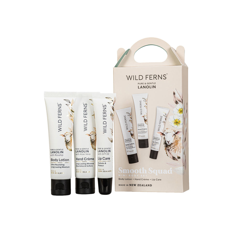 WILD FERNS Lanolin Mini Body Smooth Squad