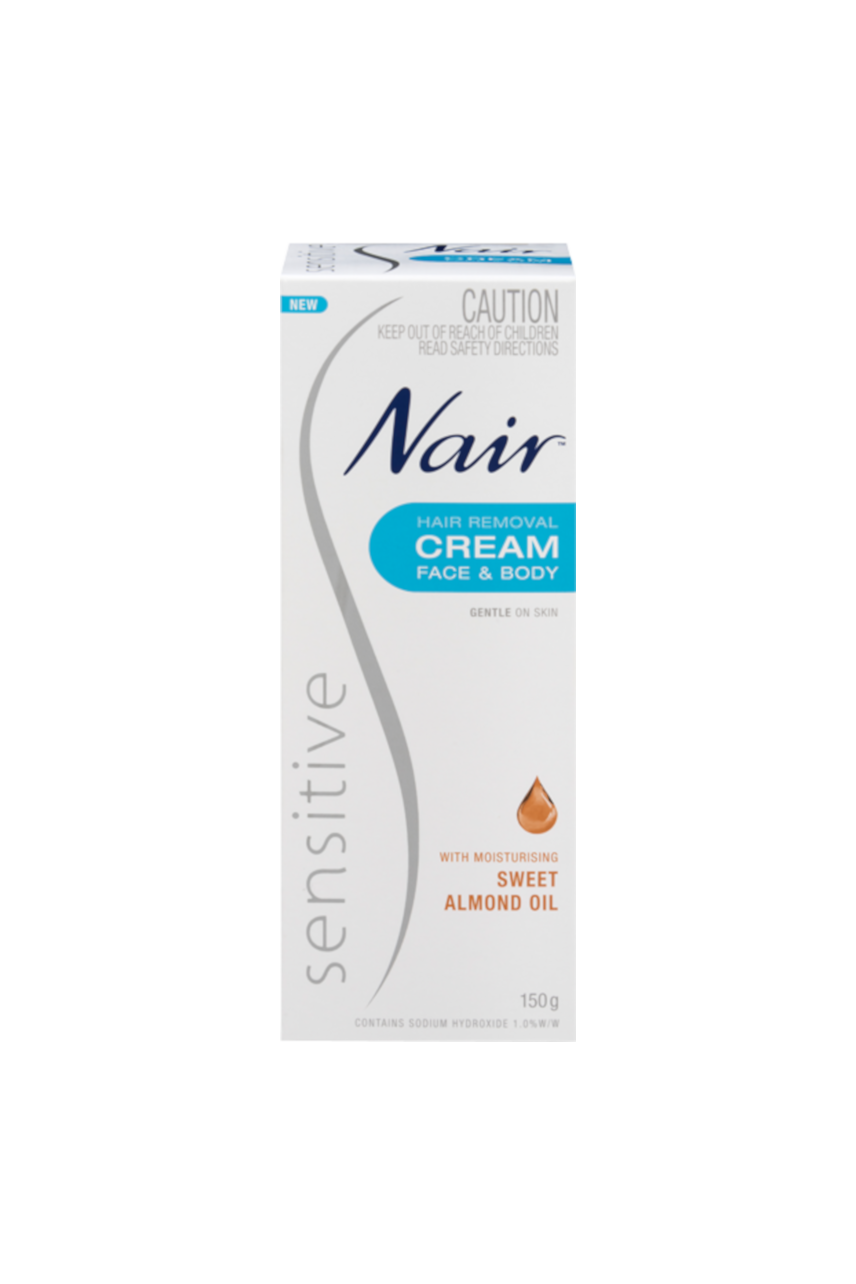NAIR Sensitive Hair Removal Cream 150ml - Life Pharmacy St Lukes