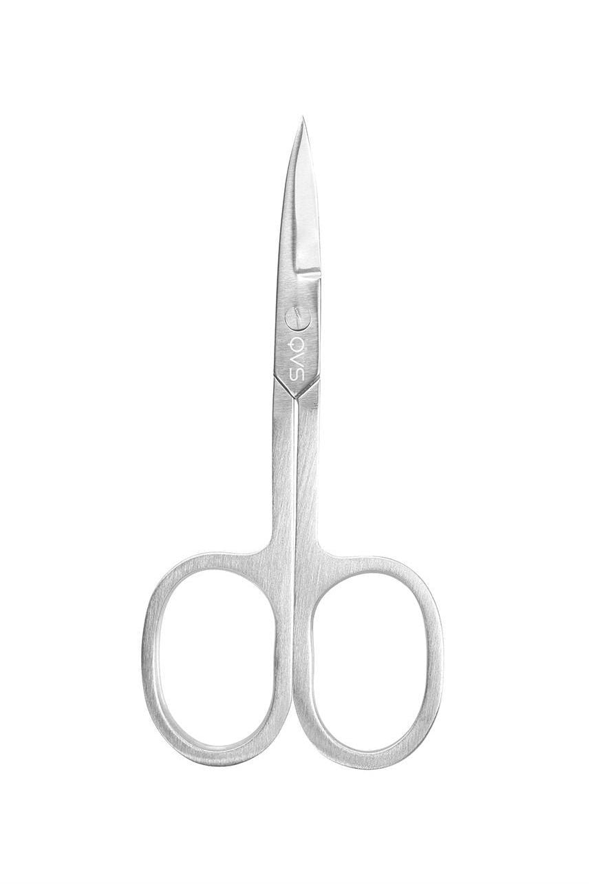 QVS 10-1041 Metro Nail Scissors - Curved Blades - Silver - Life Pharmacy St Lukes