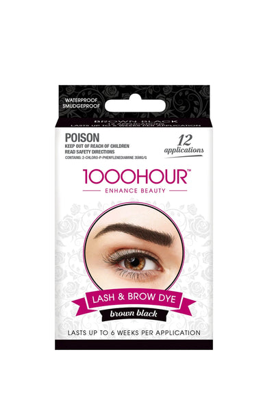 1000 Hour Lash & Brow Dye Kit Brown/Black - Life Pharmacy St Lukes