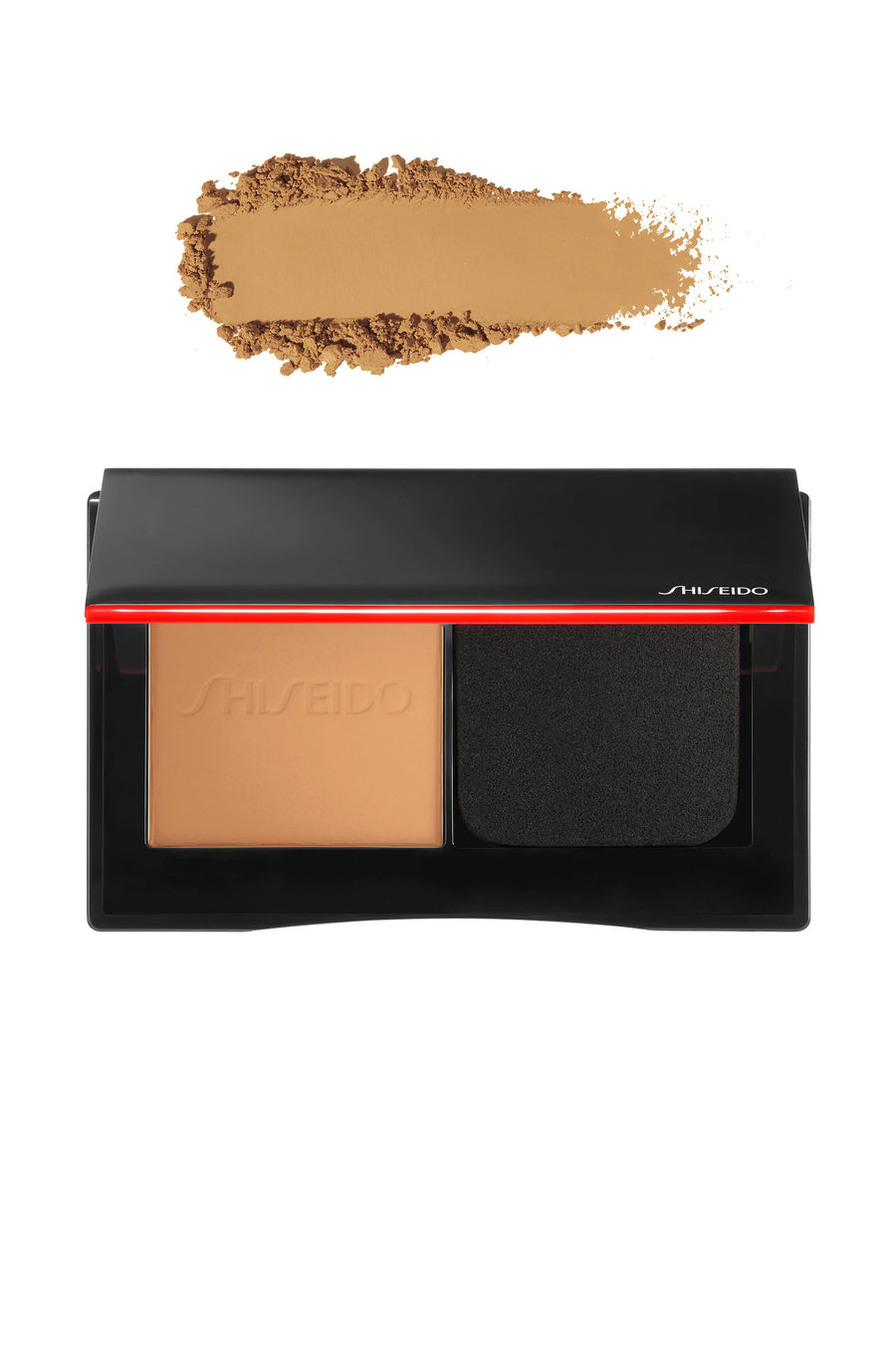 SHISEIDO Synchro Skin Self-Refreshing Custom Finish Powder Foundation 340 Oak - Life Pharmacy St Lukes