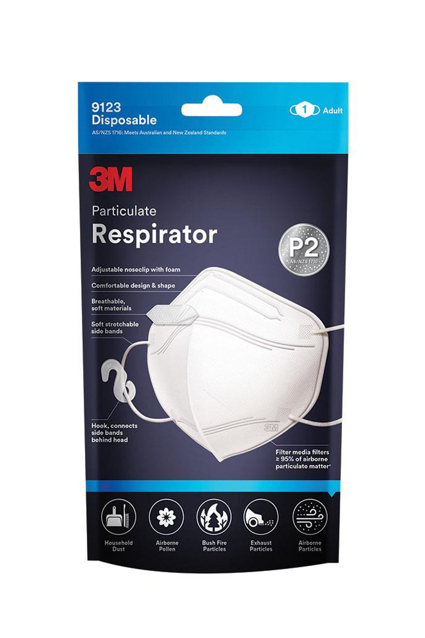 3M Respirator Mask P2 9123 1 Pack - Life Pharmacy St Lukes