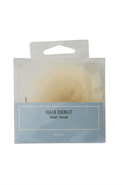 MAE 40-2002BL Hair Donut Small Blonde - Life Pharmacy St Lukes