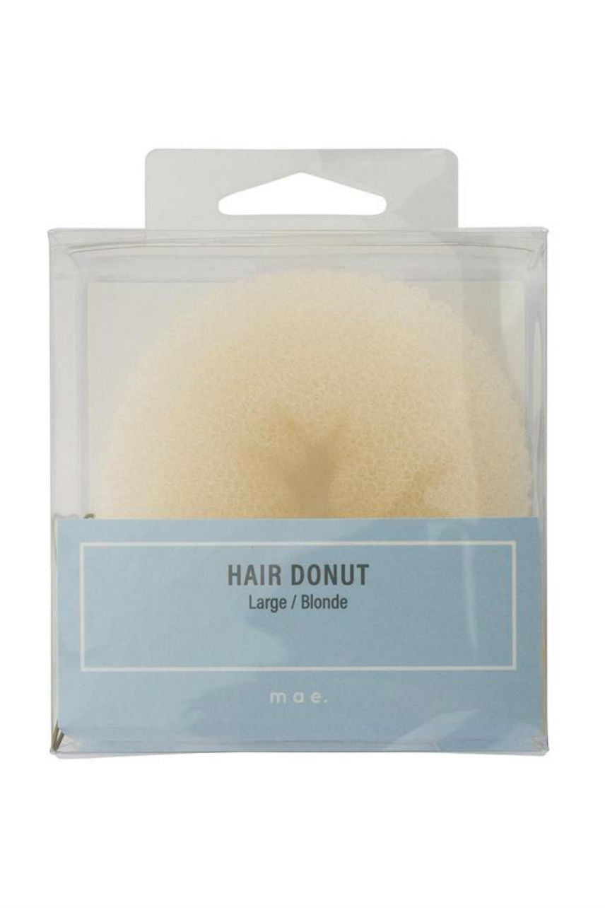 MAE 40-2003BL Hair Donut Large Blonde - Life Pharmacy St Lukes