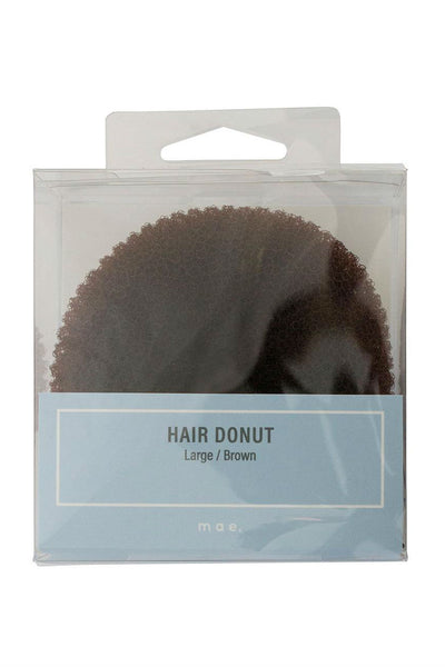 MAE 40-2003BR Hair Donut Large Brown - Life Pharmacy St Lukes