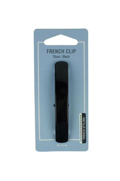 MAE 40-2101BK French Clip 7.5cm Black - Life Pharmacy St Lukes