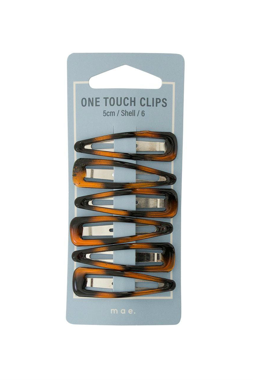 MAE 40-2103S One Touch Clip 5cm Shell 6pcs - Life Pharmacy St Lukes