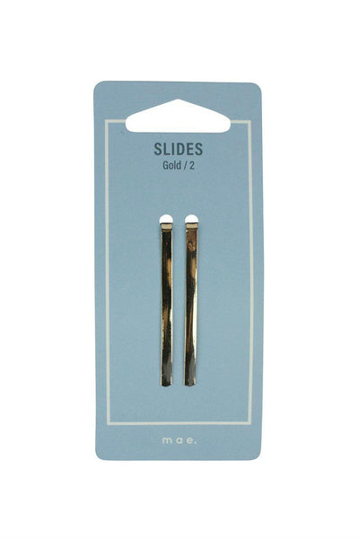 MAE 40-2124 Slides Gold 2pcs - Life Pharmacy St Lukes