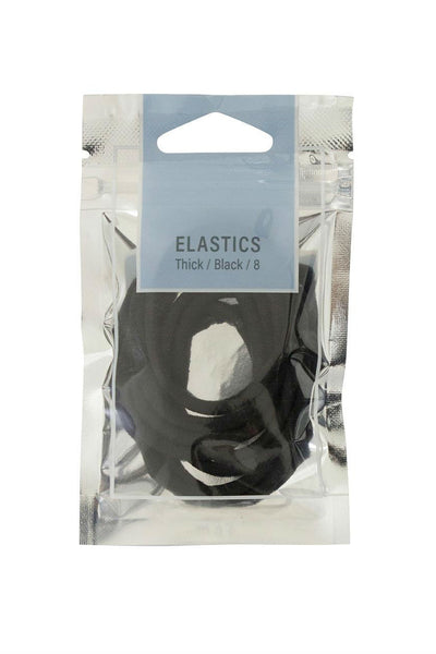 MAE 40-2200BK Elastic Thick Black 8pcs - Life Pharmacy St Lukes
