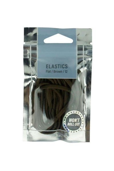 MAE 40-2202BR Elastic Flat Brown 12pcs - Life Pharmacy St Lukes