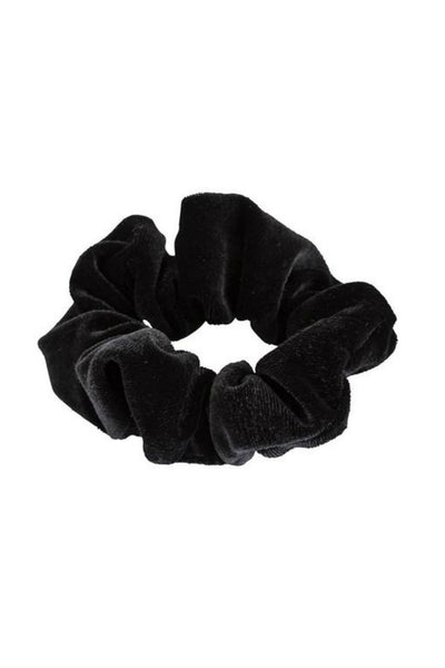 MAE 40-2213BK Elastic Scrunchie Velvet Black - Life Pharmacy St Lukes