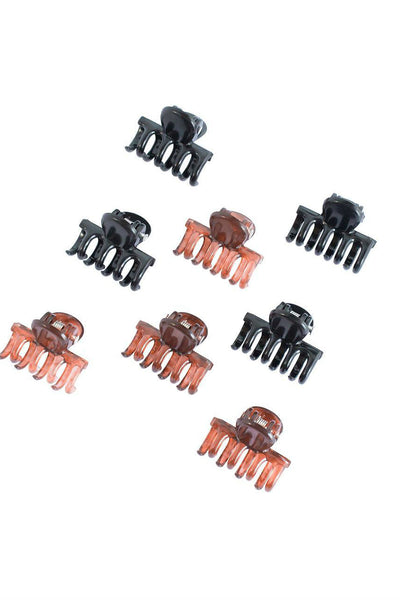 MAE 40-2400 Claw Grip Black & Tortoiseshell 8pcs - Life Pharmacy St Lukes