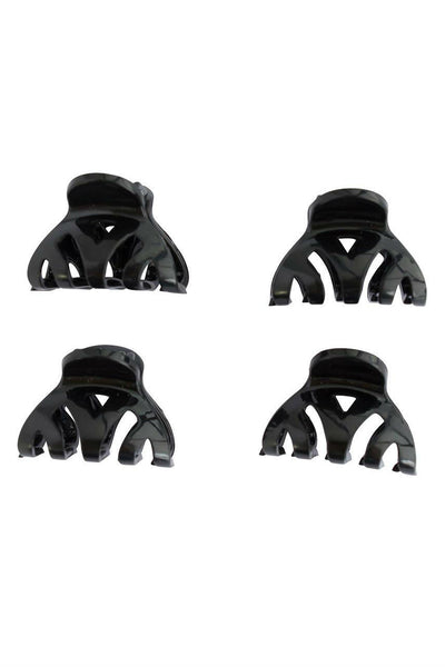 MAE 40-2404BK Claw Grip Petite Black 4pcs - Life Pharmacy St Lukes
