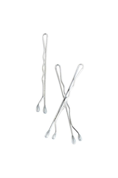 MAE 40-2607SL Bobby Pin 4.5cm Silver 80pcs - Life Pharmacy St Lukes