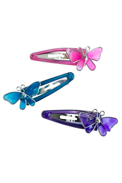 MAE 40-3101 One Touch Clip 4cm Butterflies 6pcs - Life Pharmacy St Lukes