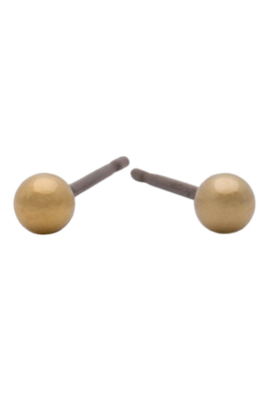 EURO  4mm Gold Ball Studs - Life Pharmacy St Lukes