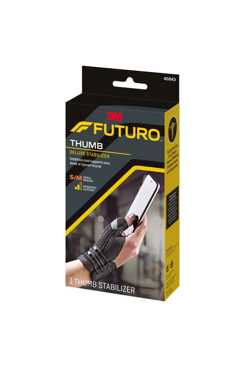 FUTURO Thumb Stabiliser Black Small/Medium - Life Pharmacy St Lukes