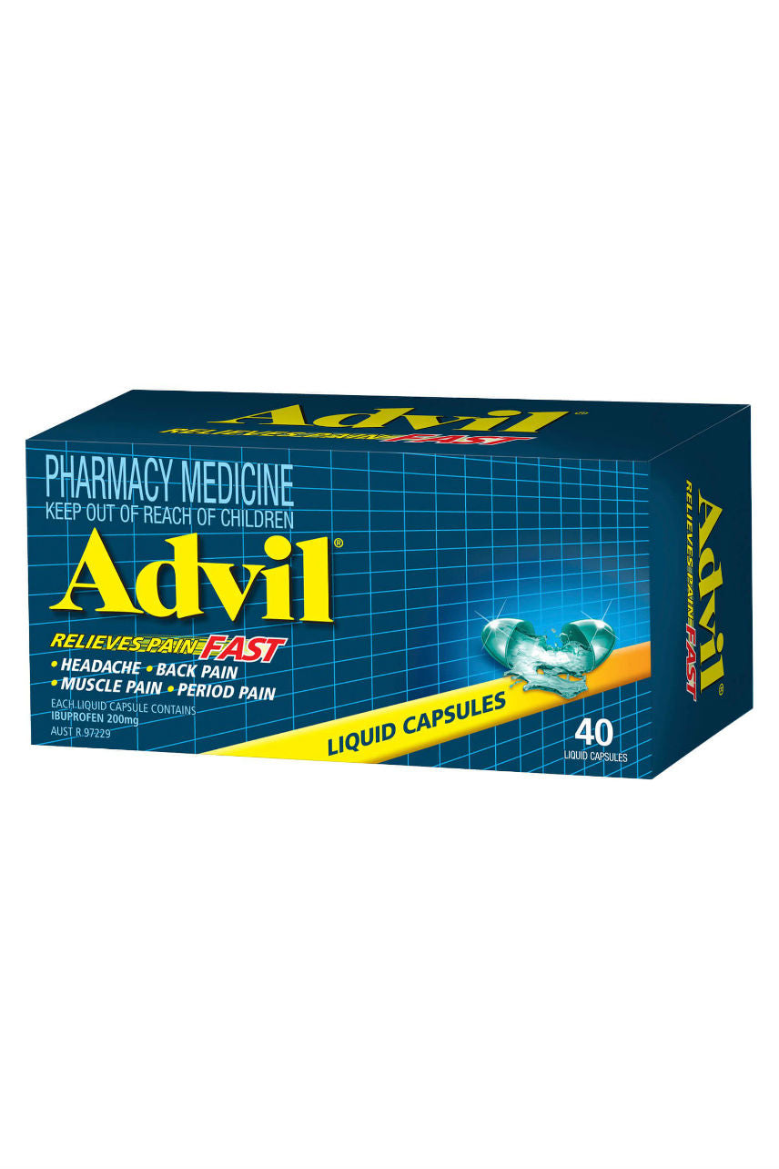 ADVIL Liquid Cap 40s - Life Pharmacy St Lukes