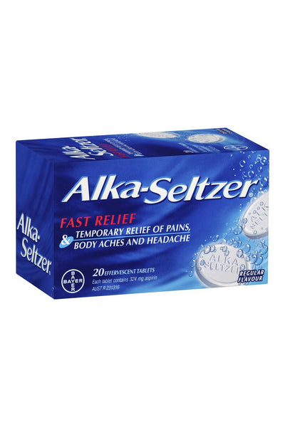 ALKA SELTZER Regular 20tabs - Life Pharmacy St Lukes