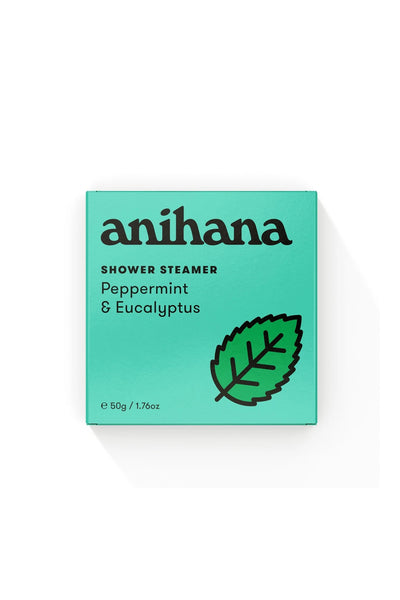 ANIHANA Shower Steamer Peppermint & Eucalyptus 50g - Life Pharmacy St Lukes
