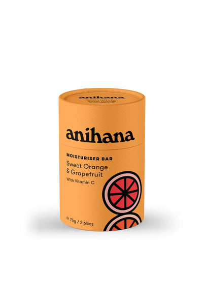 ANIHANA Solid Moisturiser Sweet Orange & Grapefruit 75g - Life Pharmacy St Lukes