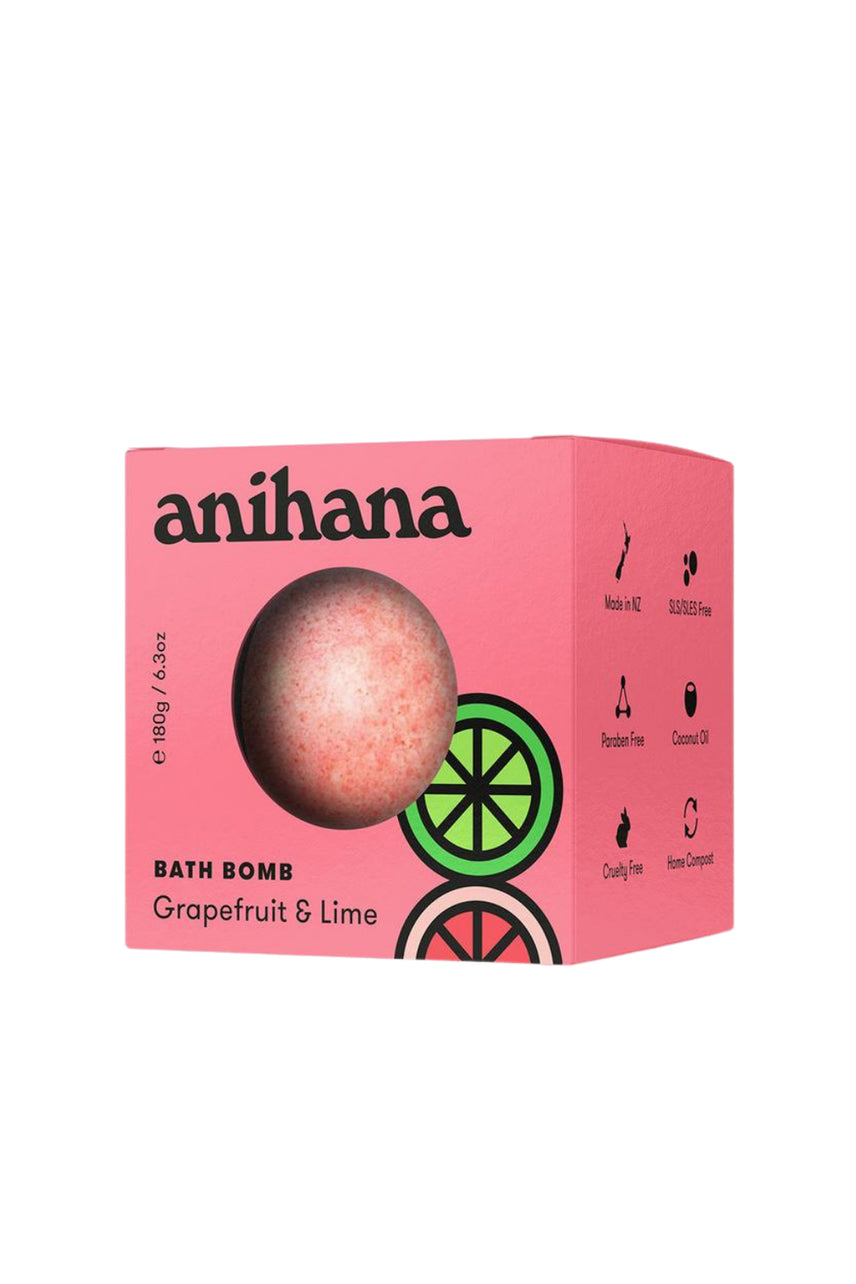 ANIHANA Bath Bomb Grapefruit and Lime 180g - Life Pharmacy St Lukes