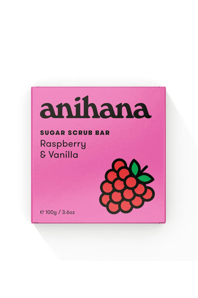 ANIHANA Sugar Scrub Raspberry & Vanilla 100g - Life Pharmacy St Lukes