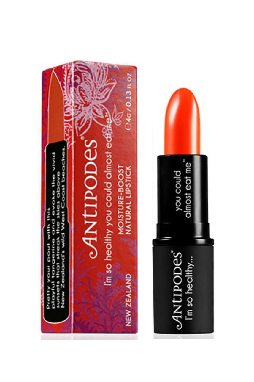 ANTIPODES Lipstick Piha Beach Tangerine 4g - Life Pharmacy St Lukes