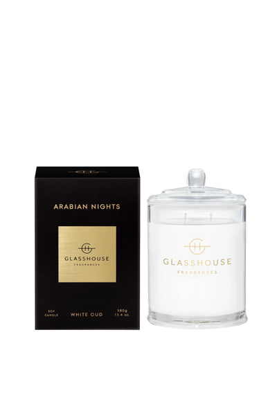 GLASSHOUSE FRAGRANCES Arabian Nights Candle 380g - Life Pharmacy St Lukes