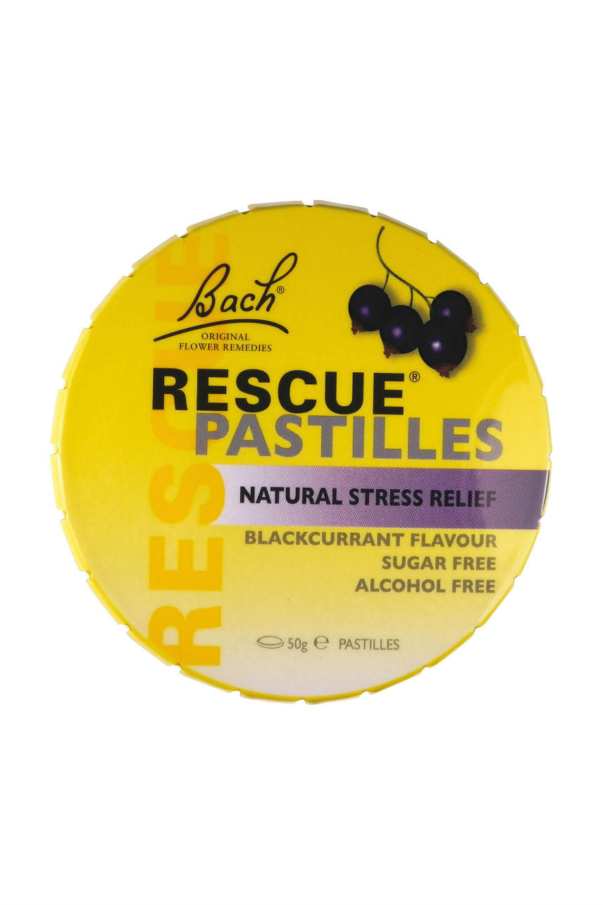 BACH Rescue Pastilles Blackcurrant 50g - Life Pharmacy St Lukes