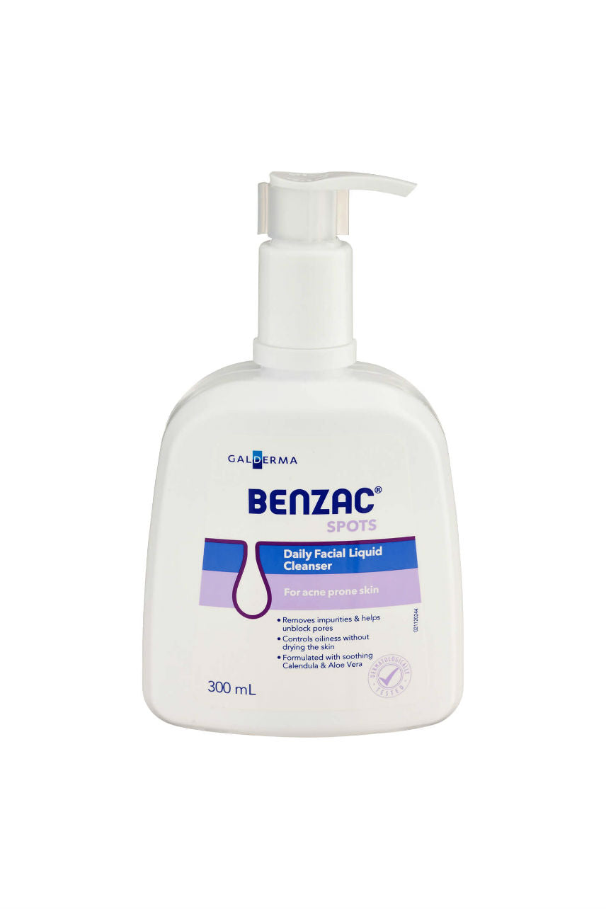 BENZAC Daily Face Liquid Cleanser 300ml - Life Pharmacy St Lukes