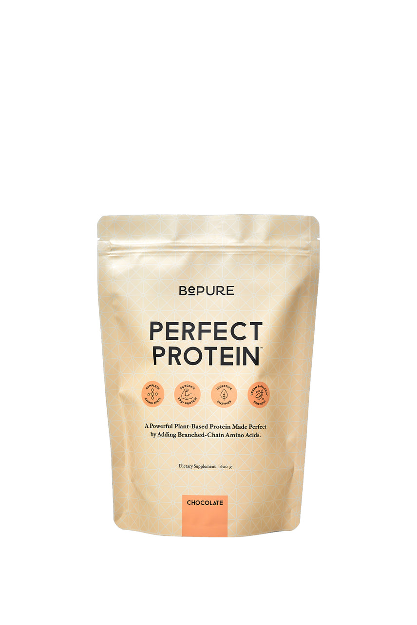 BePure Perfect Protein Powder Chocolate 600g  REFILL - Life Pharmacy St Lukes