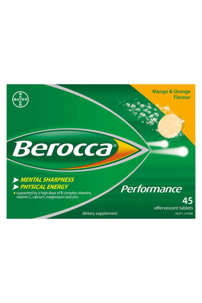 BEROCCA Performance Mango & Orange 45s - Life Pharmacy St Lukes