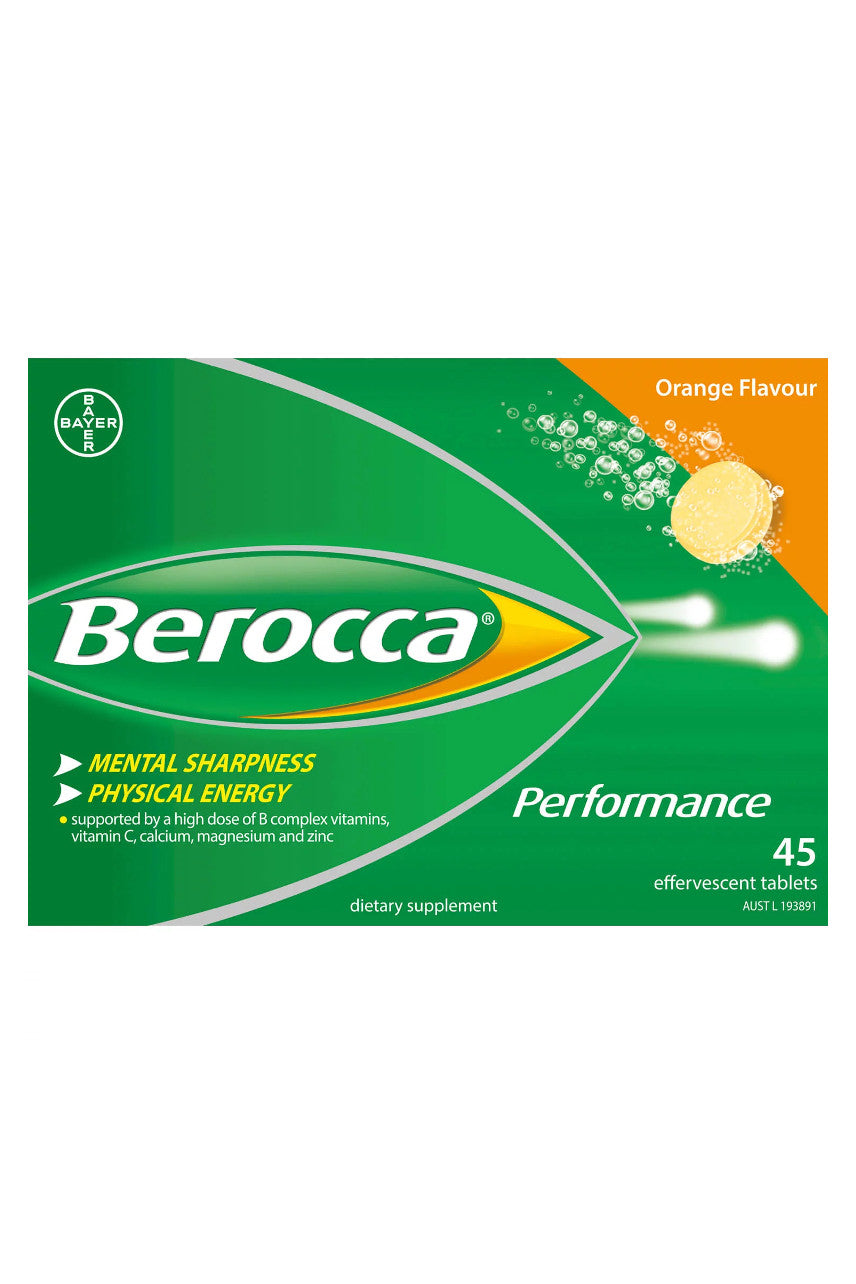 BEROCCA Performance Orange 45s - Life Pharmacy St Lukes