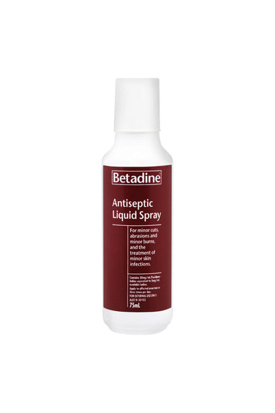 BETADINE Antiseptic Liquid Spray 75ml - Life Pharmacy St Lukes