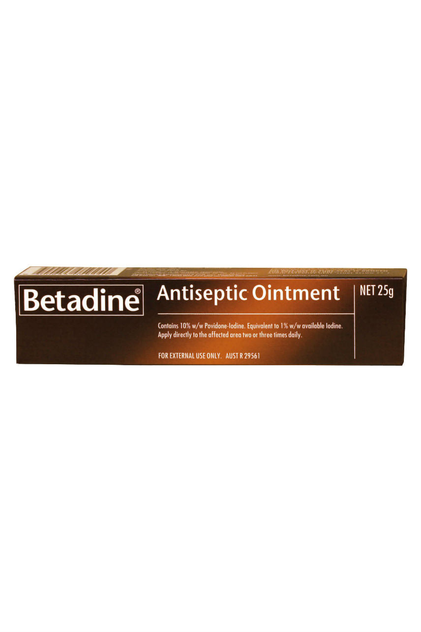 BETADINE Antiseptic Ointment 25g - Life Pharmacy St Lukes