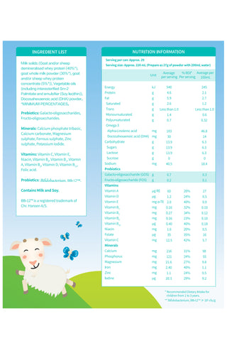 Blue River Dairy Goat Milk Toddler Drink 12 -36 Months 800g - Life Pharmacy St Lukes
