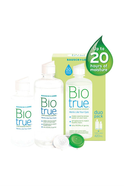 Bausch & Lomb Biotrue Multi Purpose Duo 300ml+120ml - Life Pharmacy St Lukes