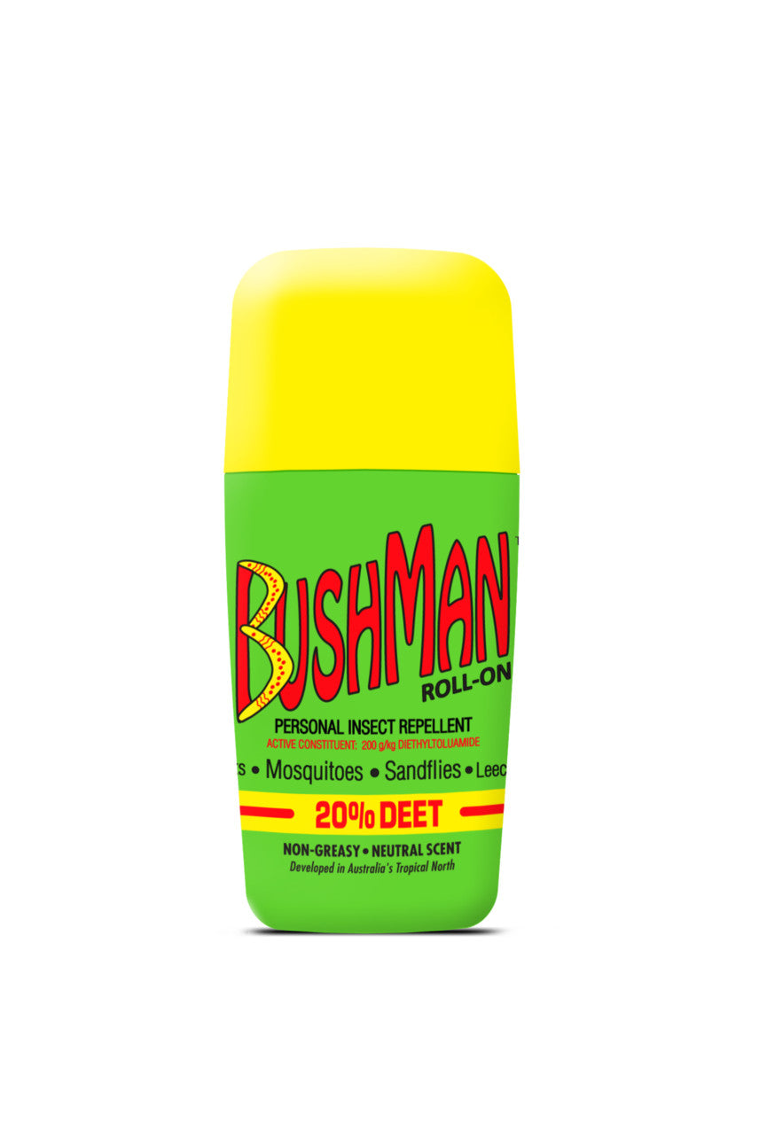 BUSHMAN Roll-On 20% DEET 65g - Life Pharmacy St Lukes