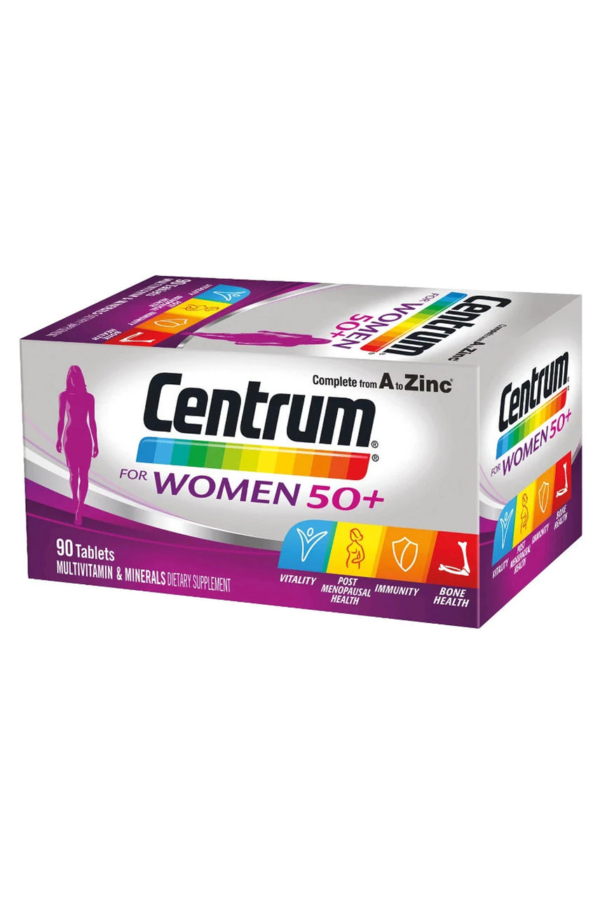 CENTRUM Women 50+ 90 Tablets - Life Pharmacy St Lukes